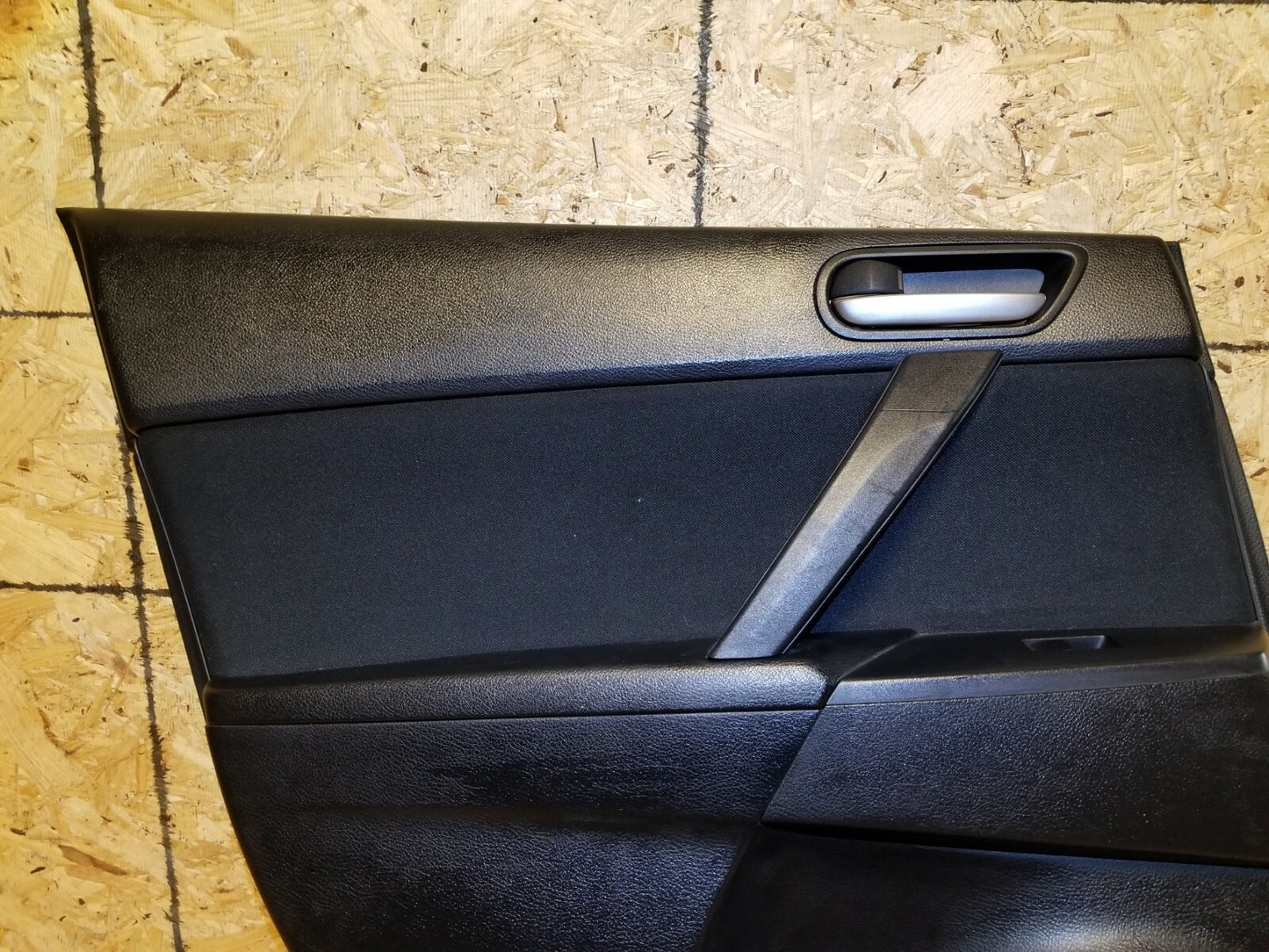2012 Mazda 3 Rear Door Panel Trim Driver Side Left OEM