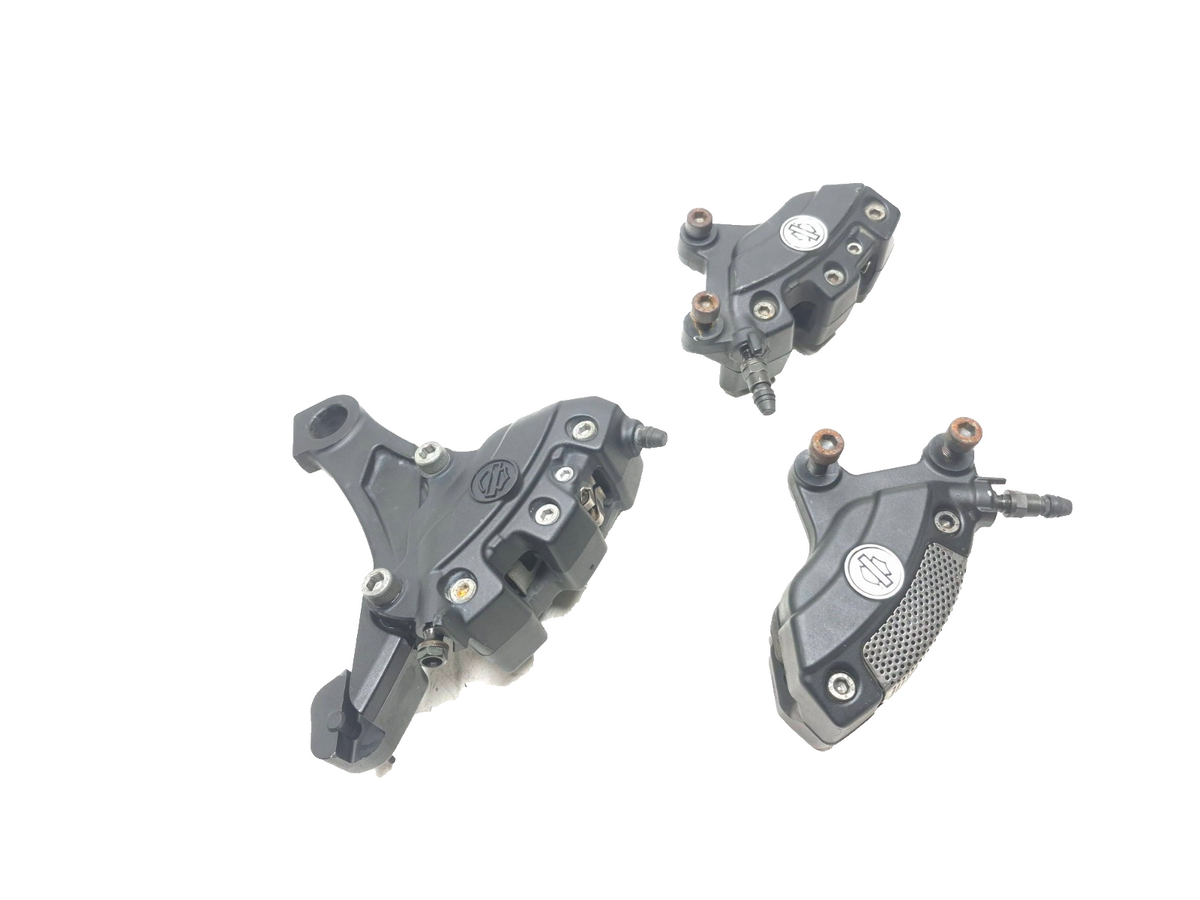 2008-2023 Harley Touring Street Glide Front & Rear Brembo Brake Calipers Set OEM
