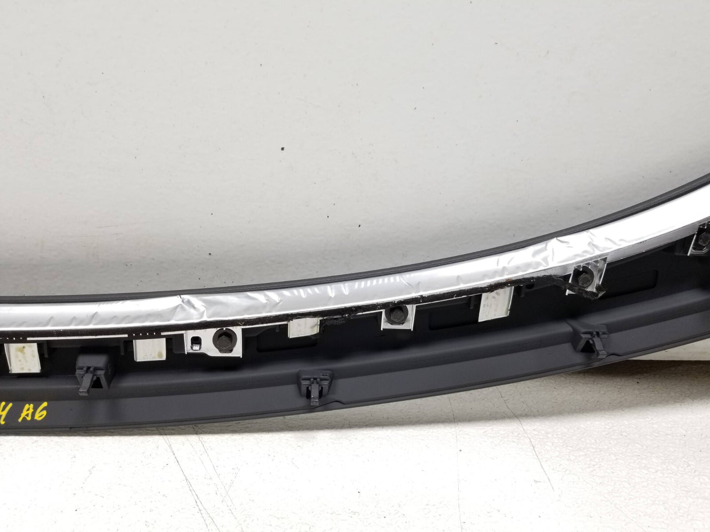 2014 Audi A6 Dash Instrument Panel Trim Top Cover Molding W/ Tweeter OEM