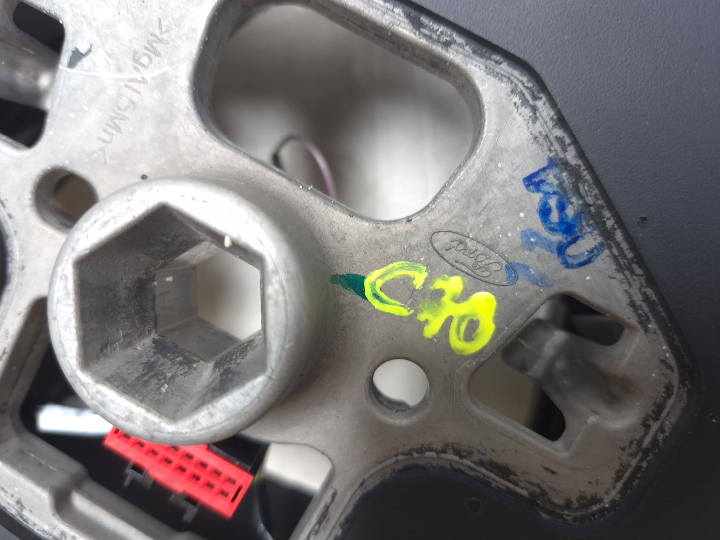 2017 Ford Focus St 2.0l Steering Wheel W/ Switch Assy OEM