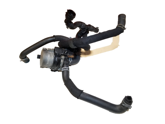 2014 Audi A6 C7 Engine Auxiliary Coolant Water Pump W/ Hose OEM