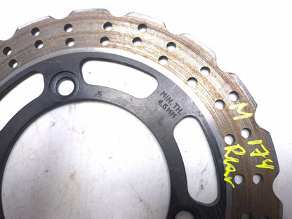2008 Kawasaki Ninja 250r Ex250j Brake Disc Rotor Front & Rear Pair OEM