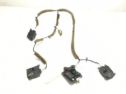 2018 Nissan Altima A/c Air Door Actuator Motor / Wire Harness 4 Pcs OEM