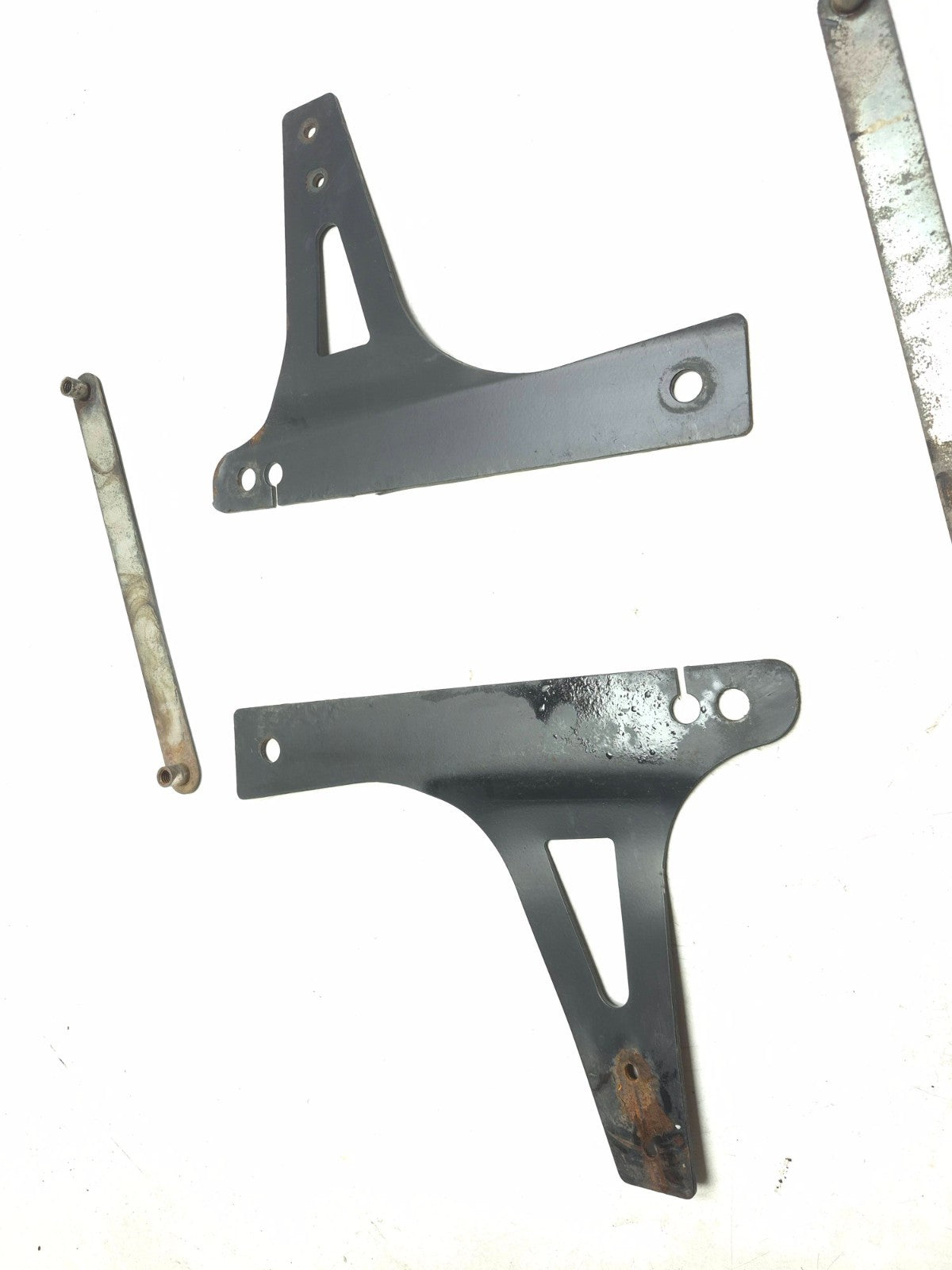 2008 Harley-davidson Dyna Fat Bob Fxdf Sissy Bar Bracket Support OEM