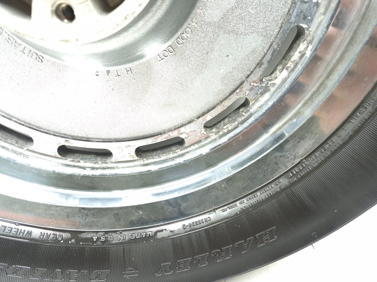 2006 Harley Sportster Xl1200c Xl883c Wheel Rim W/ Tire Front & Rear R16 R21 OEM
