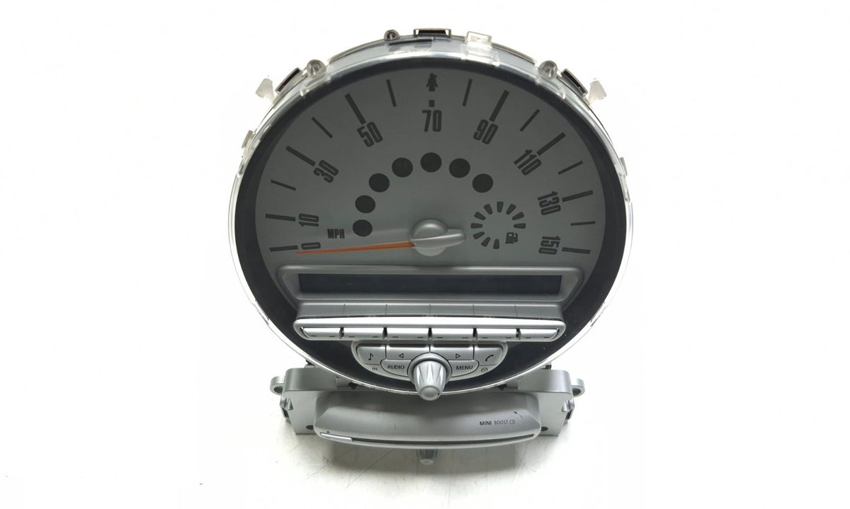 2007-2010 Mini Cooper R56 R55 Speedometer Gauge Instrument Cluster Radio Cd OEM