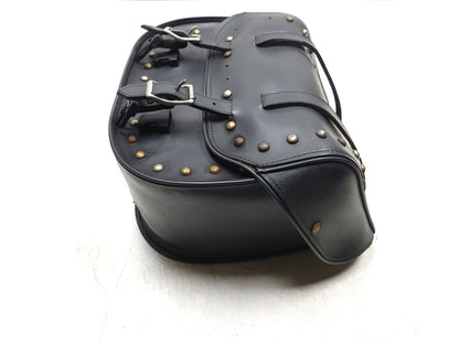 1998 - 2016 Yamaha V Star 650 Xvs650 Leather Saddlebag 2pcs OEM