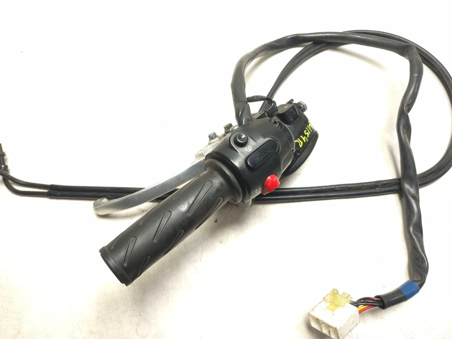 2014 Triumph America Brake Master Cylinder & Right Switch W/throttle Grip OEM