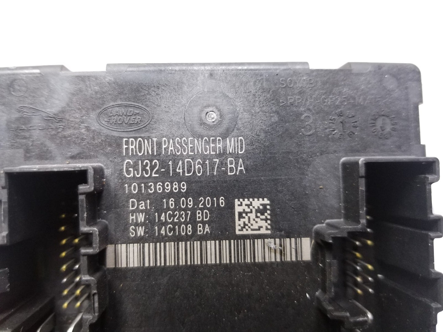 2017 Jaguar Xe Front Passenger Side Right Door Control Module Unit OEM