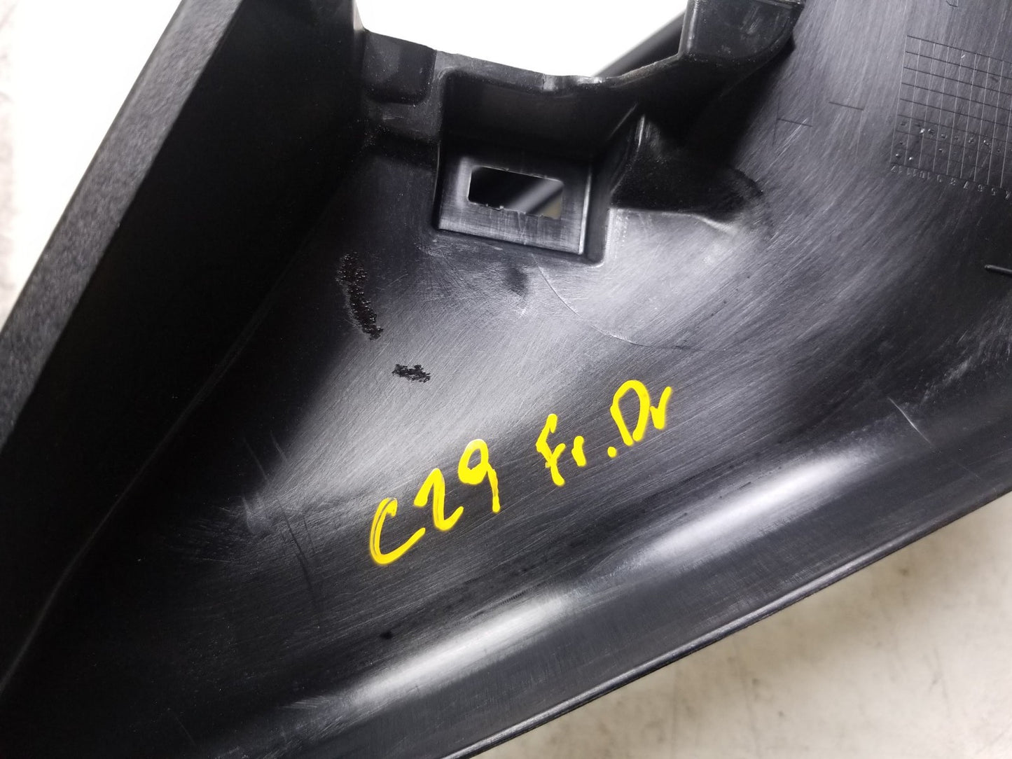 2017 Jaguar Xe Door Window Frame Trim Cover Panel OEM
