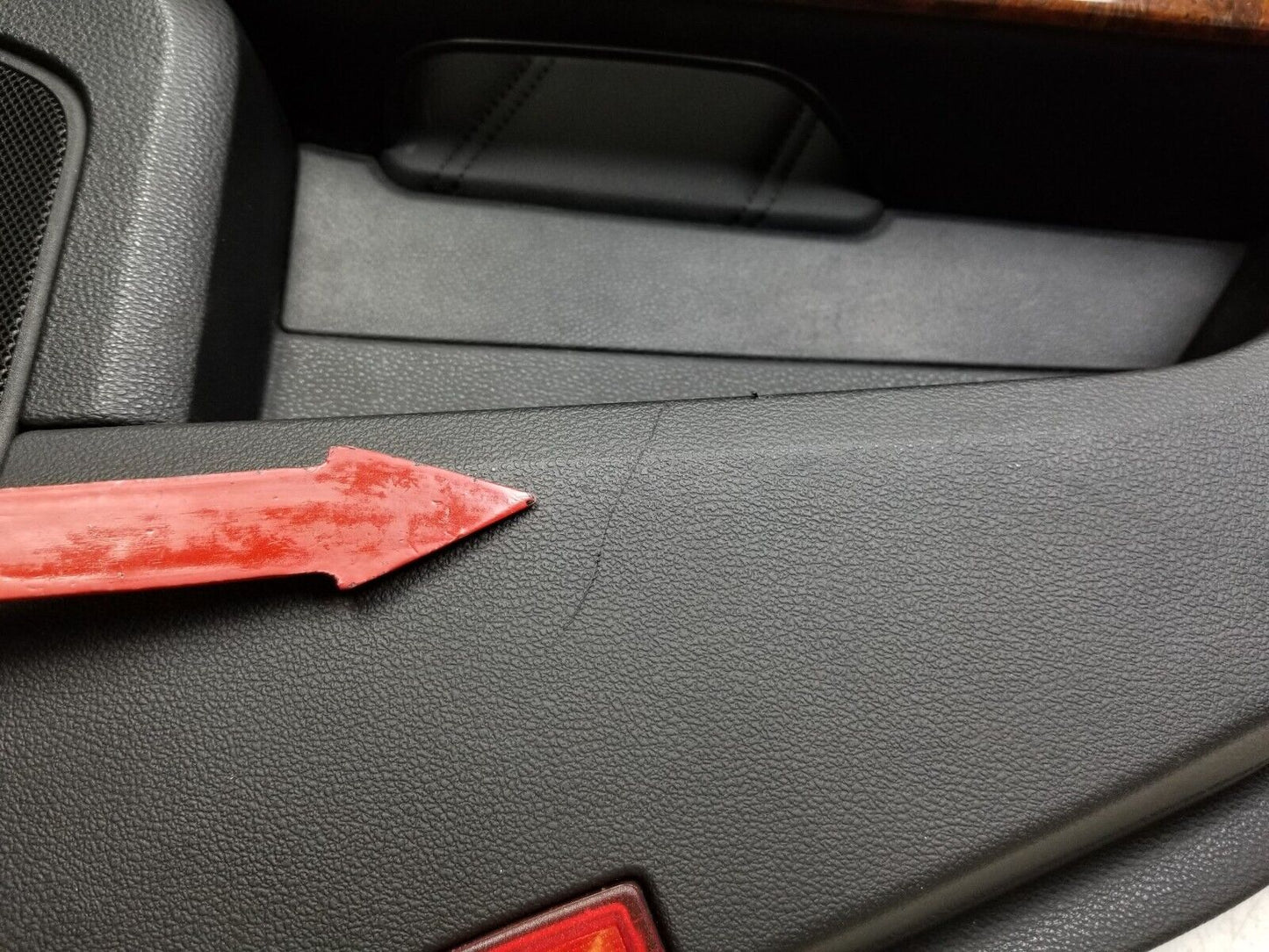 10-13 Mercedes W212 E350 E500 E550 Door Panel Trim Rear Passenger Side Right OEM