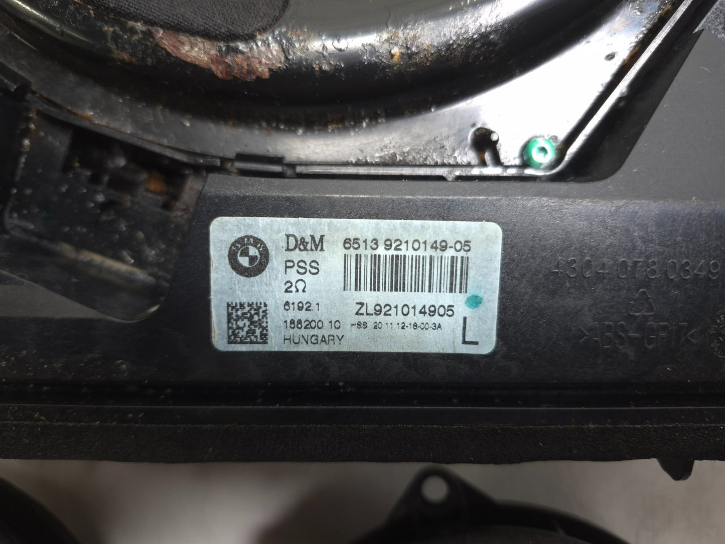 2013 BMW 328i F30 Audio Sound Speaker Set OEM