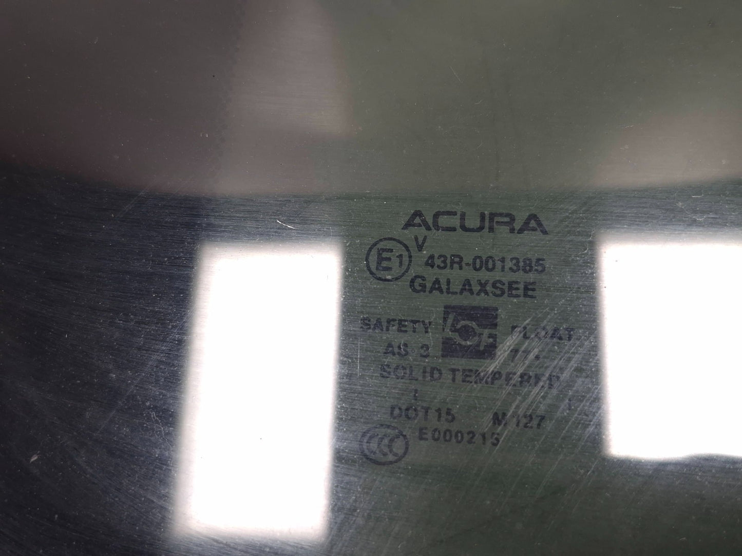 2008 Acura Tl Sunroof Glass OEM