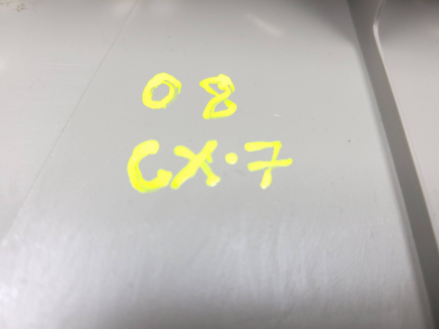 2009 Mazda Cx-7 Trunk Sill Scuff Plate OEM