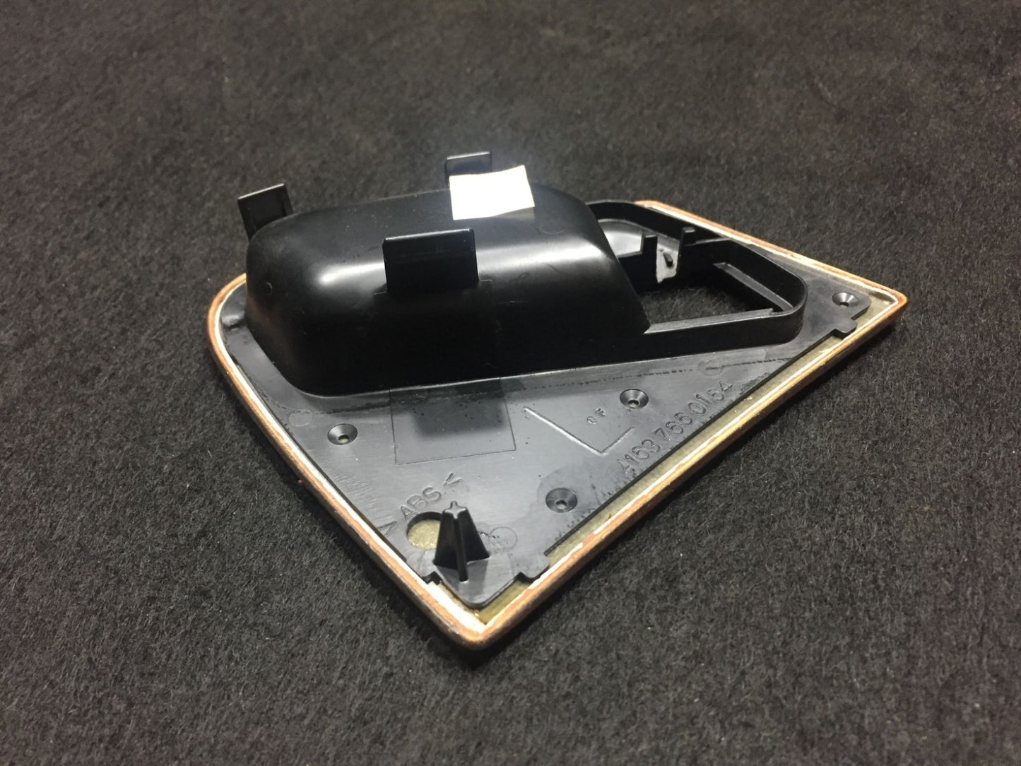 00 01 02 03 Mercedes W163 Driver Side Rear Inner Door Handle Wood Trim OEM D34