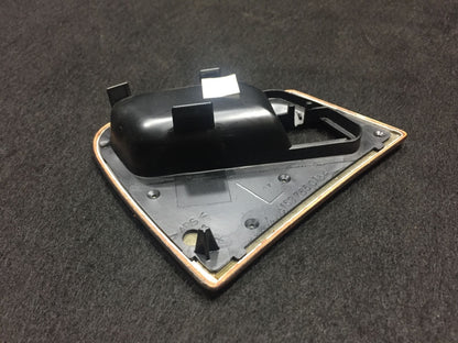 00 01 02 03 Mercedes W163 Driver Side Rear Inner Door Handle Wood Trim OEM D34