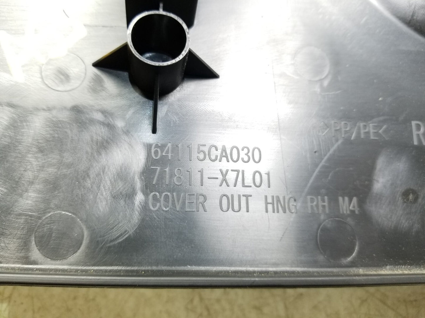 2013-2016 Scion Fr-s  Front Passenger Seat Side Trim W/ Guide Sleeve & Knob OEM