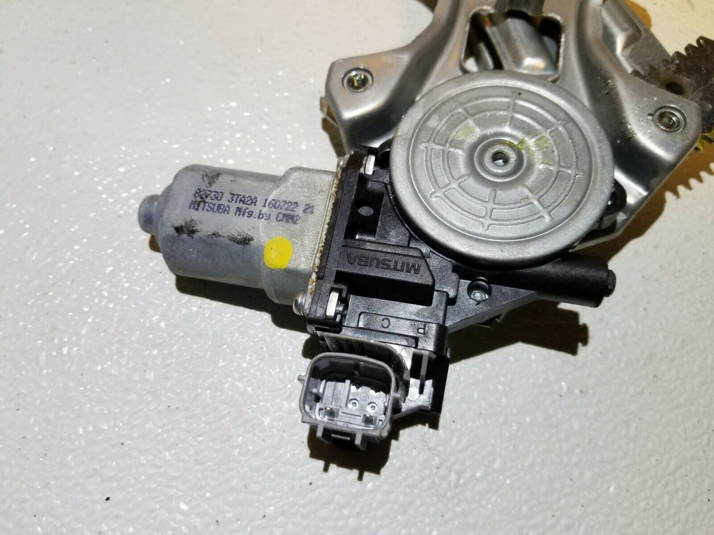 2016-2023 Nissan Maxima Door Window Regulator Motor Rear Right Passenger Side