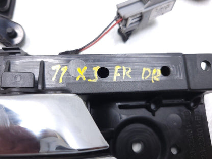 10 11 12 13 Jaguar XJ Front Driver Door Interior Handle W/ Trim OEM