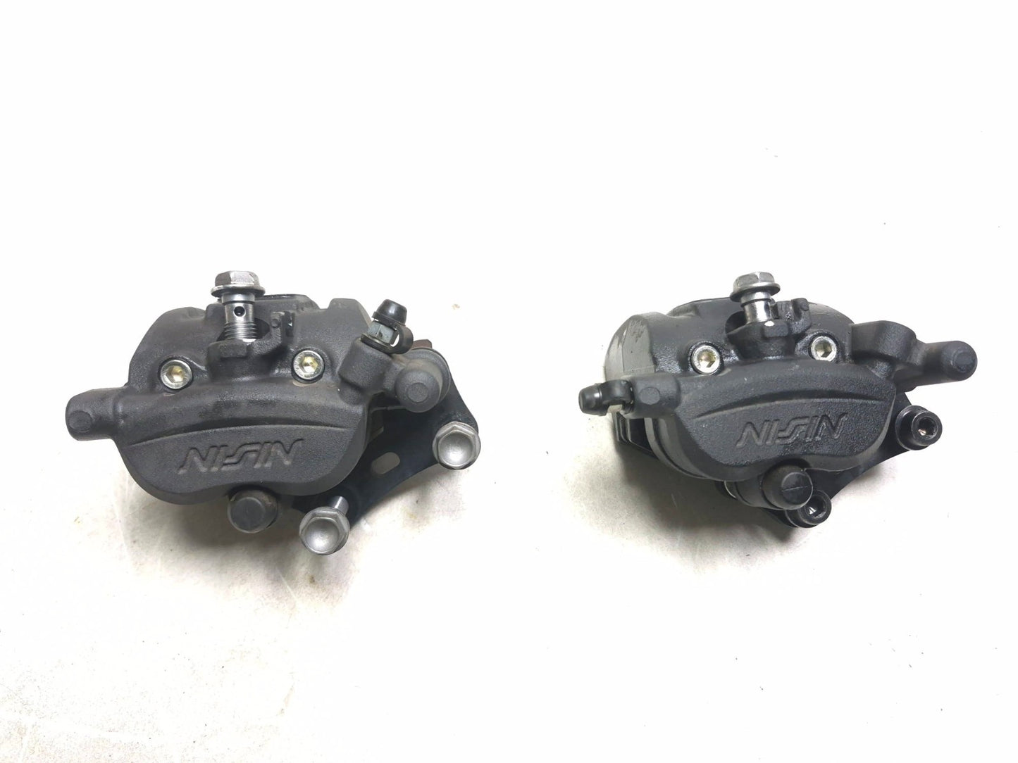2025 Kawasaki Ninja Ex 500 Brake Caliper Front & Rear W/ Bracket 3 Pcs OEM