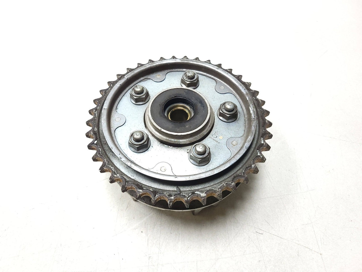 2002 Honda Magna Vf 750c Rear Sprocket W/ Carrier Hub OEM