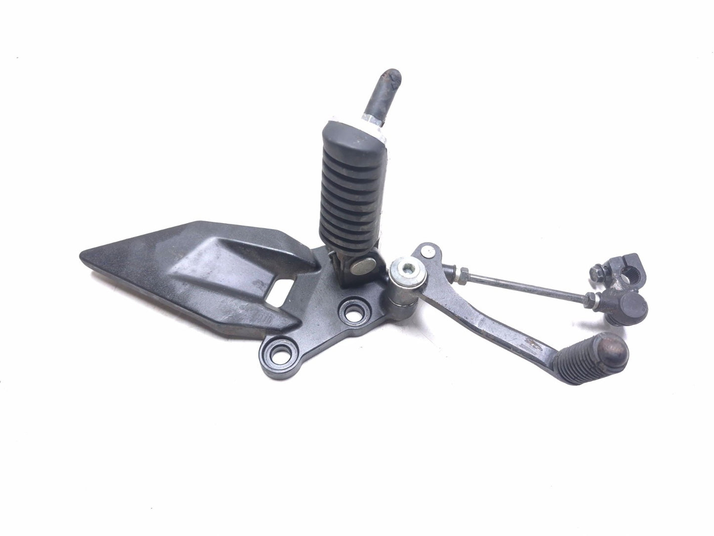 2008 Kawasaki Ninja 250r Ex250j Front Left Footrest W/ Gear Shift Lever OEM