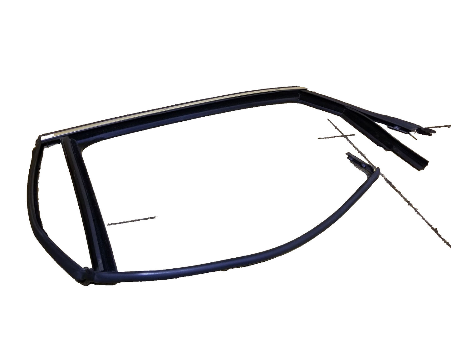 2014 Volkswagen Passat Rear Passenger Door Window Glass Seal Weatherstrip OEM