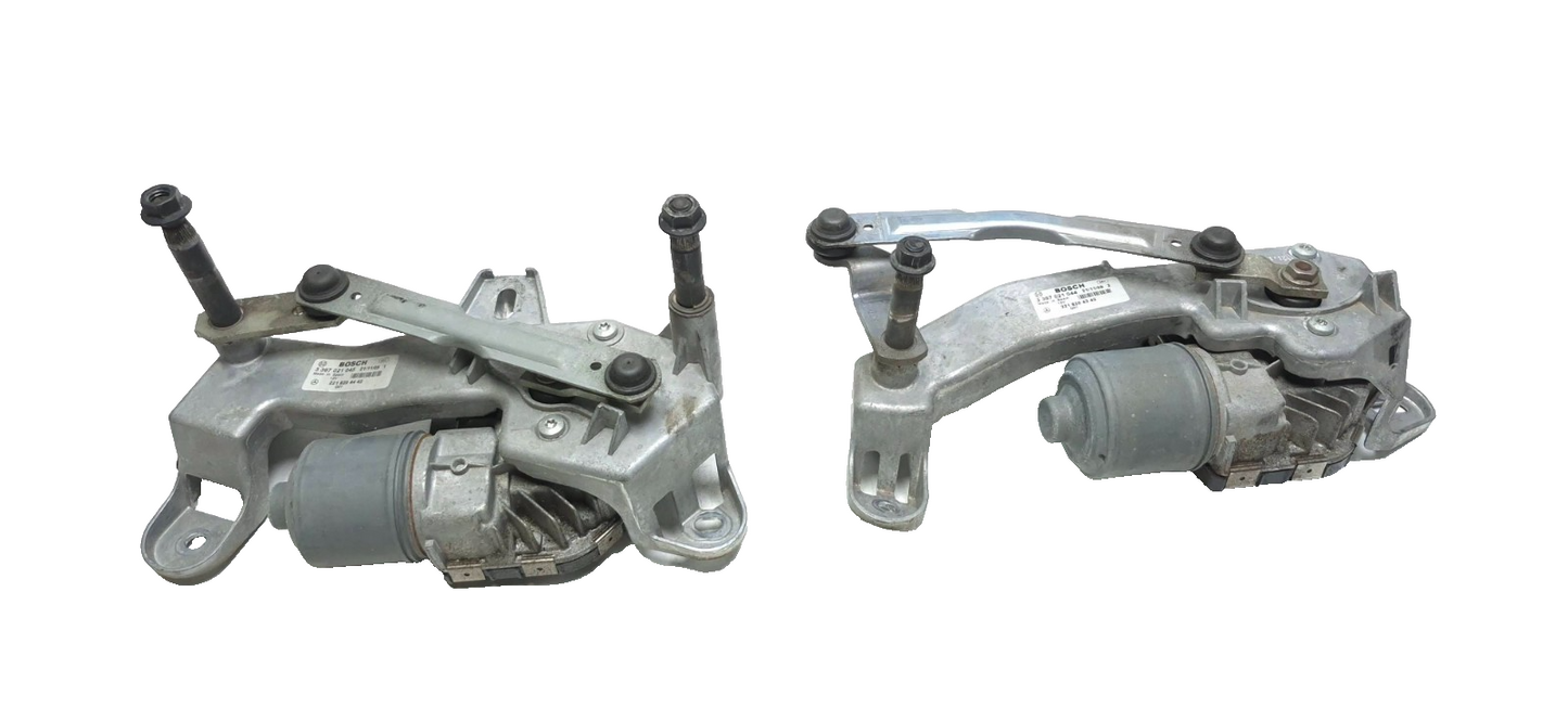 2011 Mercedes S400 W221 Front Windshield Wiper Motor Left & Right  OEM