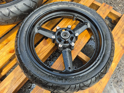 2015 Suzuki Gw250 Inazuma Wheel Rim W/tire Front & Rear Pair OEM