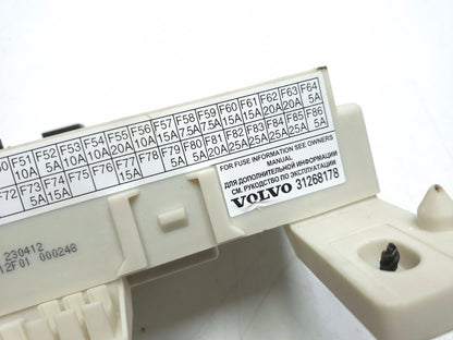 2012 Volvo C30 Bcm Body Control Module Fuse Box 31268178 OEM