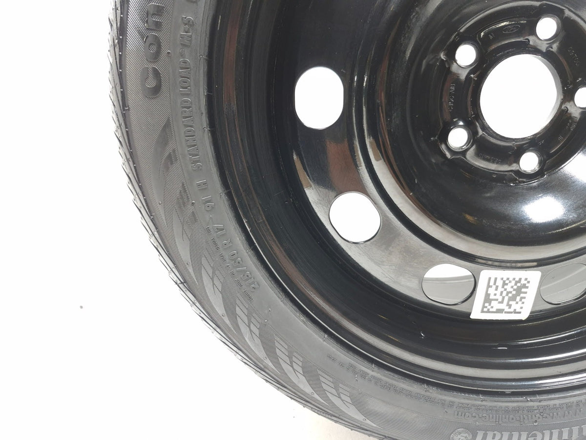 2017 Ford Focus St Spare Wheel Rim W/tire Continental 215/50 R17 10.5/32 OEM