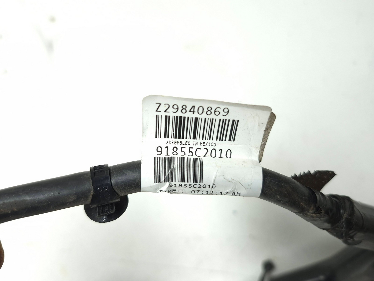2018 Hyundai Sonata 2.4l Positive Battery Cable Wire Harness OEM