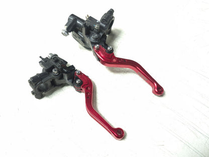 2019 Kawasaki Z400 Er400d Front Brake Master Cylinder & Clutch Lever Pair OEM