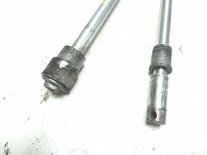 1991 Kawasaki Vulcan 500 En500 Wheel Axle Front & Rear Pair OEM