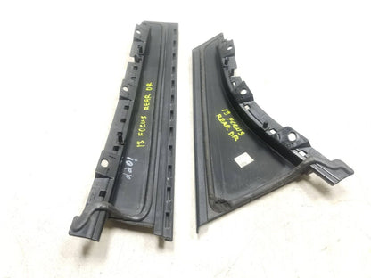12 - 18 Ford Focus Rear Door Pillar Trim Molding Driver Side Left OEM