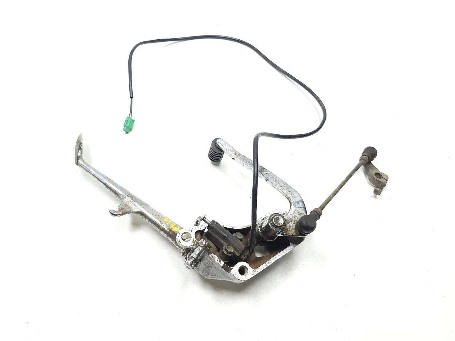 2001 Suzuki Sawage Ls650p Gear Shift Pedal & Kickstand Side Assembly OEM