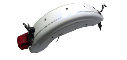 2004-2009 Harley Sportster 1200 883 Rear Fender & Tail Light & Wire Assembly OEM