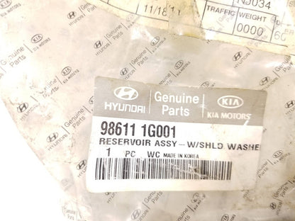 Kia Rio Hyundai Accent Windshield Washer Fluid Reservoir Tank 98611-1g001 New
