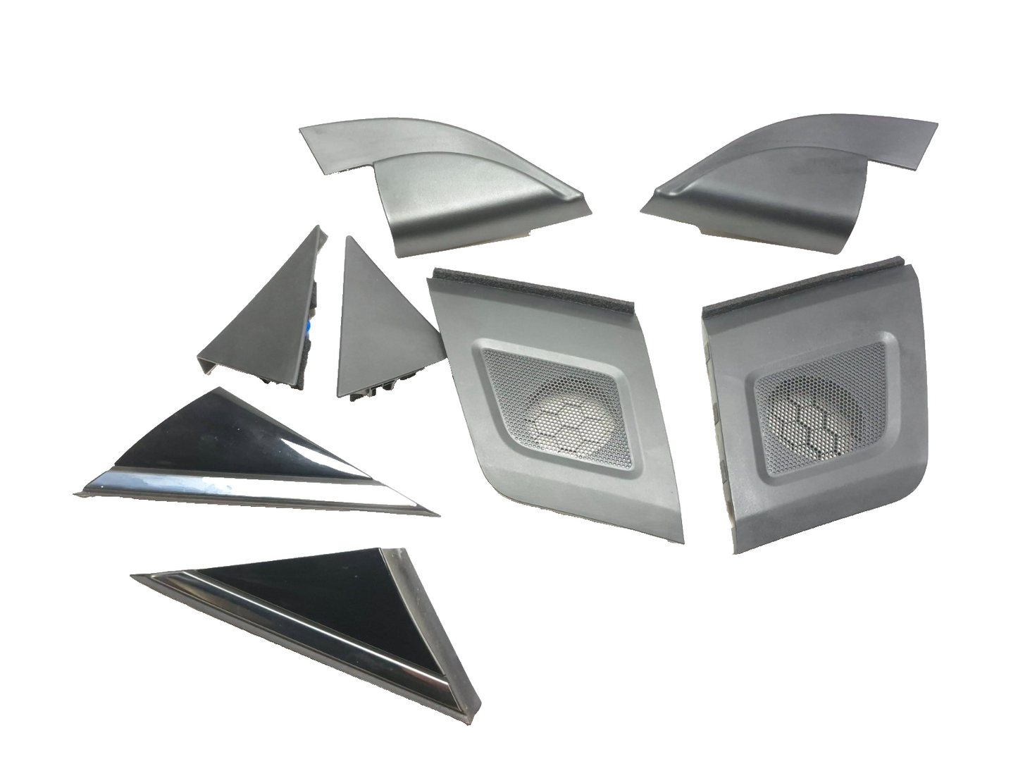 2018 Hyundai Sonata Door Mirror Trim & Dash Speaker Cover 8pcs  OEM