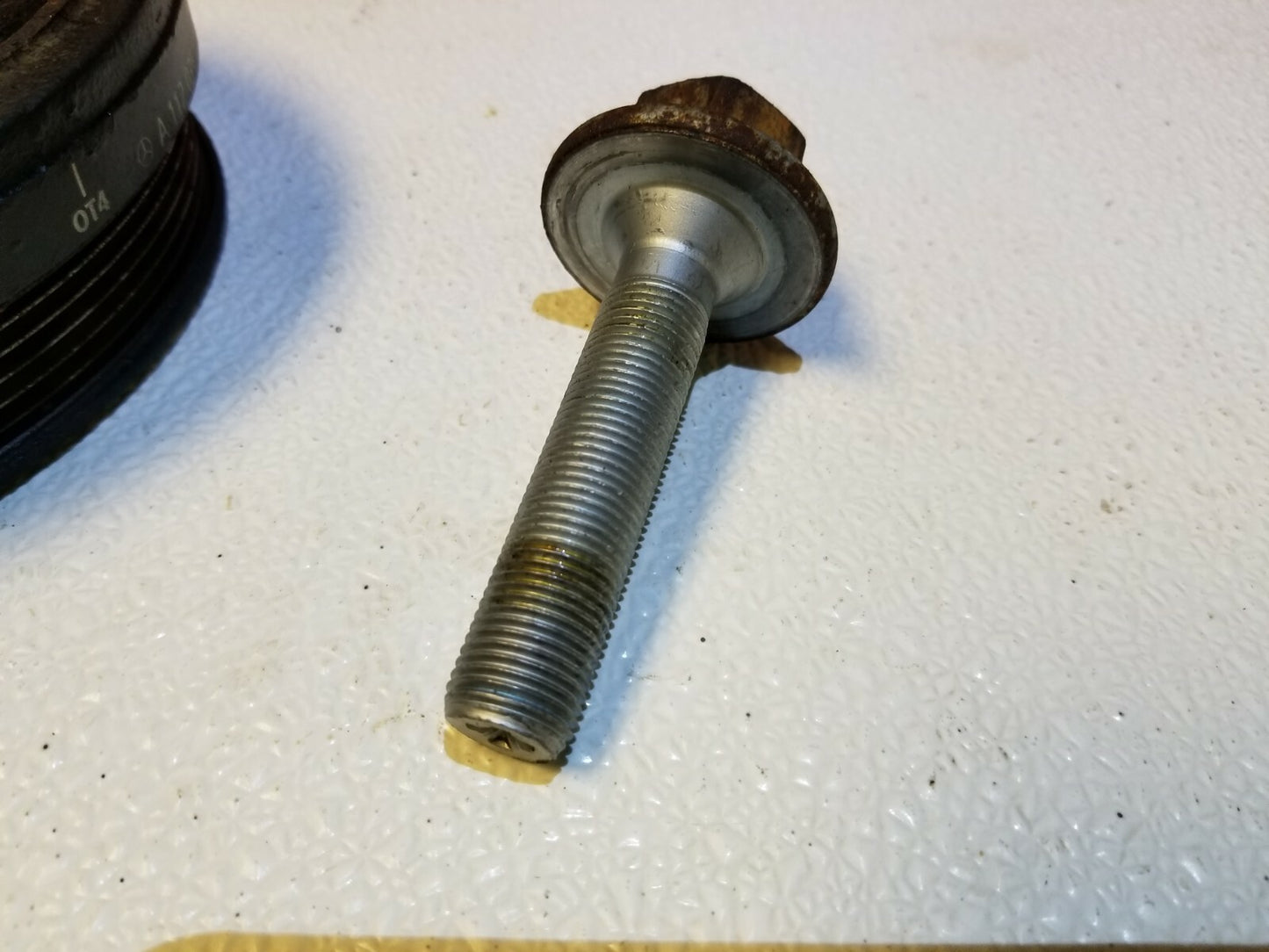 2004 Mercedes CL500 Crankshaft Harmonic Balancer Pulley W/ Bolt OEM