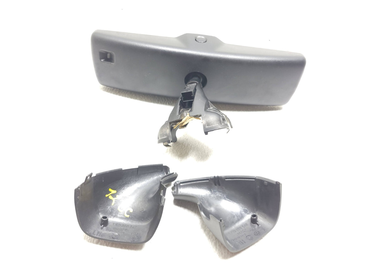 2012 Volkswagen Cc Interior Rear View Mirror W/ Cover Trim OEM