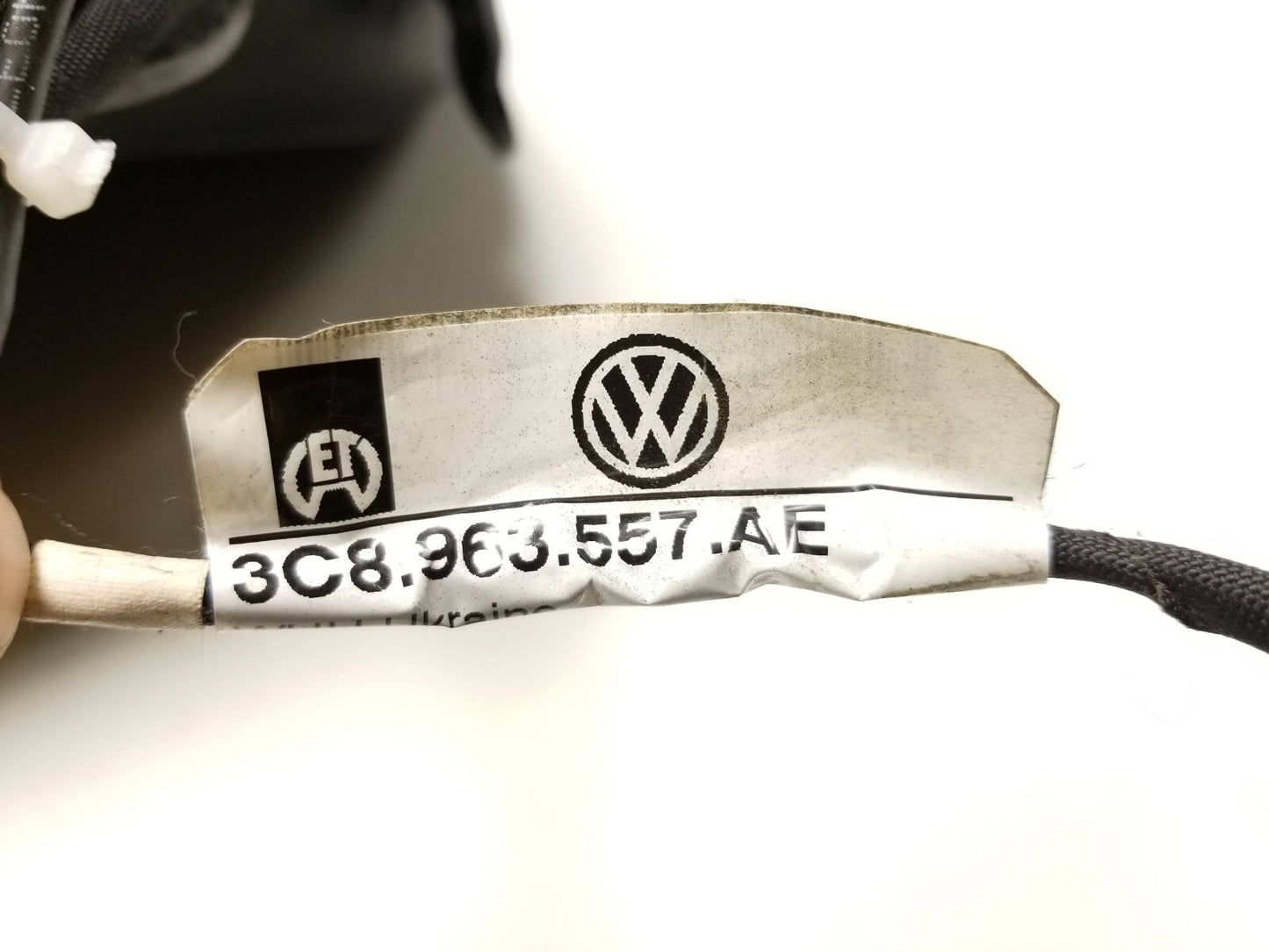 2012 Volkswagen Cc Front Passenger Backrest Upper Seat Cushion OEM