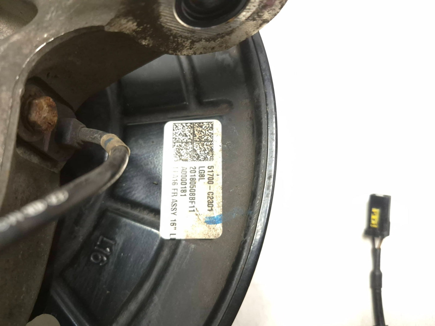 2018 Hyundai Sonata Front Spindle Knuckle Wheel Hub Driver Side Left OEM