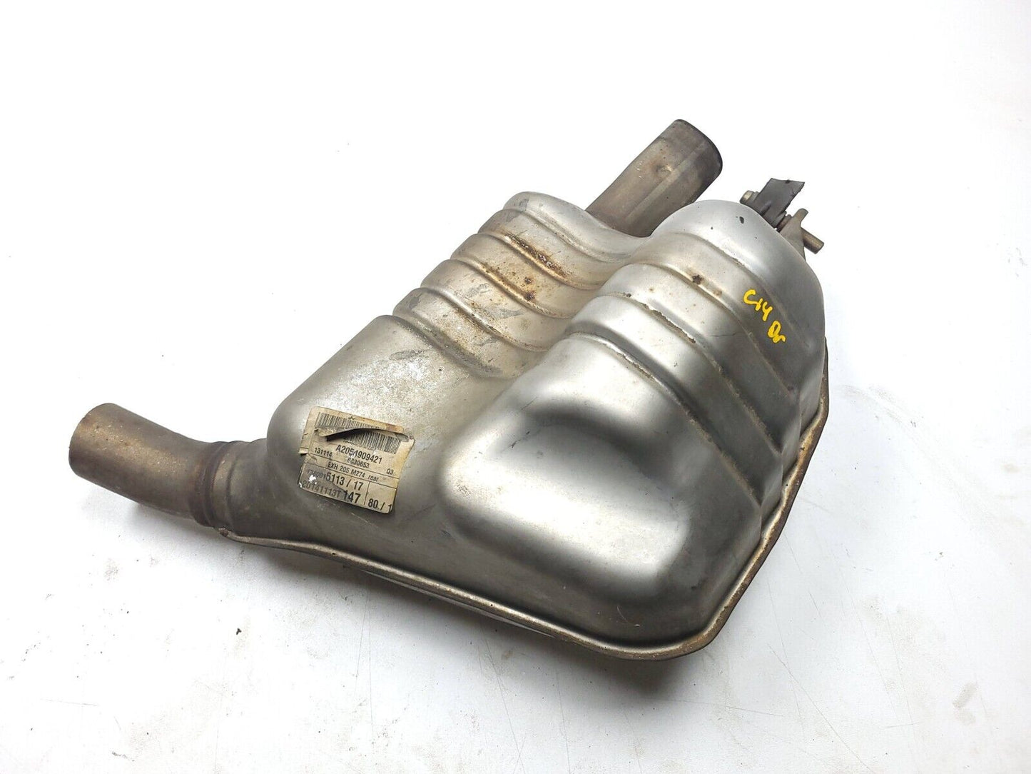 2015 - 2020 Mercedes C300 W205 Rear Exhaust Muffler OEM