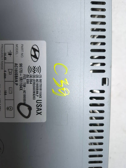 2014 Hyundai Accent AM FM Radio Xm Cd Mp3 Player OEM