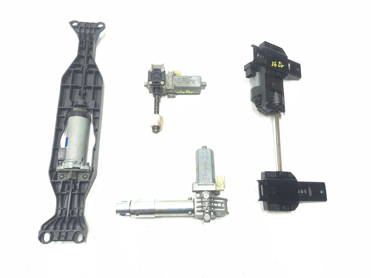 2009 BMW X6 Xdrive50i Front Seat Adjuster Motor Left Driver Side 4 Pcs OEM