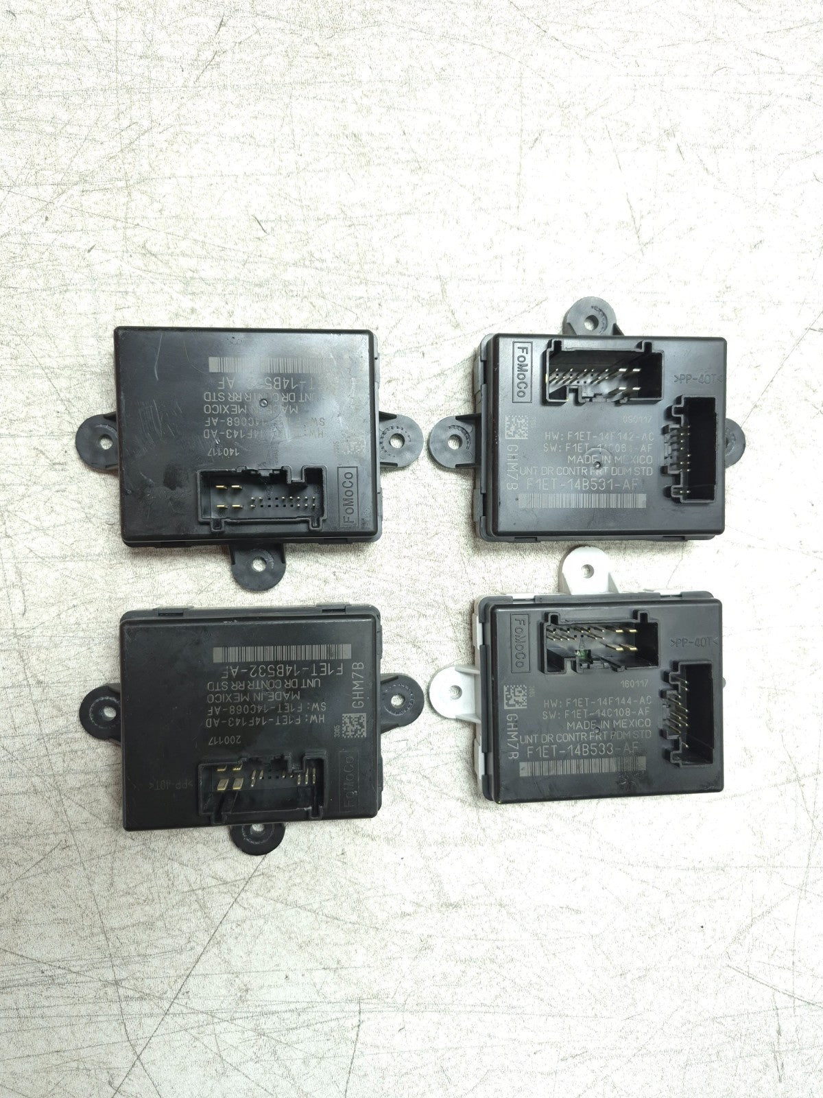 2017 Ford Focus Door Module 4pcs OEM