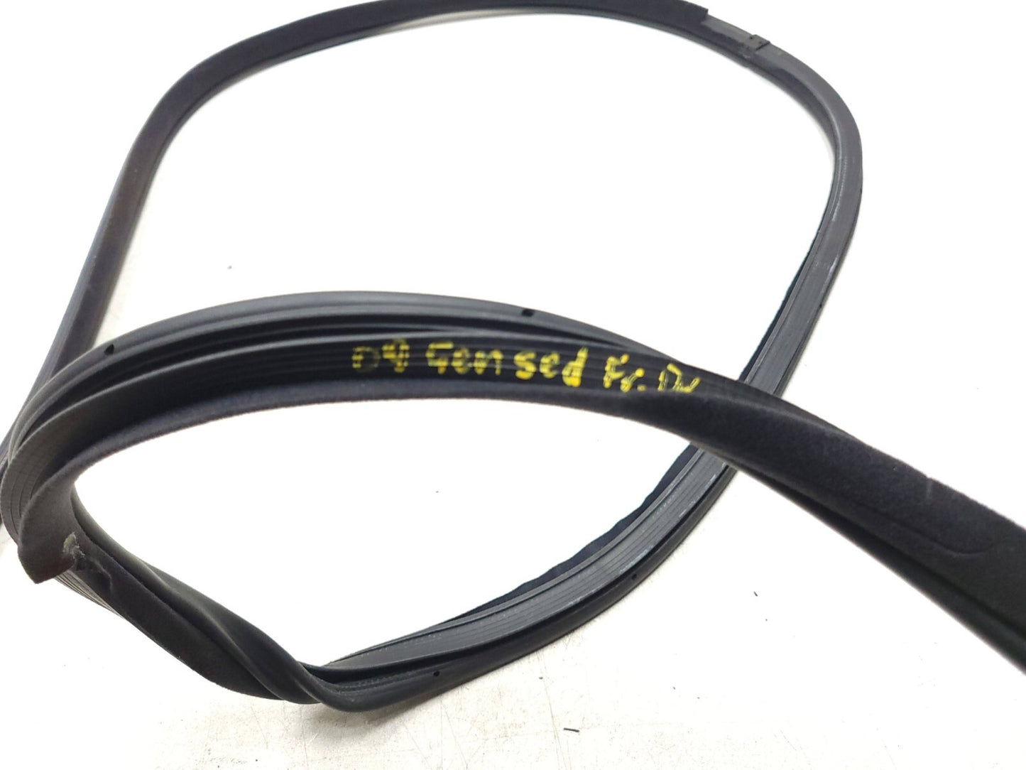 09-14 Hyundai Genesis Door Weatherstrip Seal Front Driver Side Left OEM Sedan
