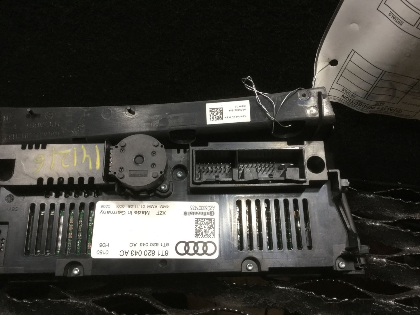 09 10 11 12 Audi A4 A/c Heater Climate Temperature Control Switch OEM #38 56k