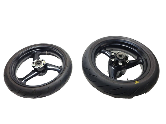 02-06 Ducati Monster M600 620 Front & Rear Wheel R17 Pair OEM